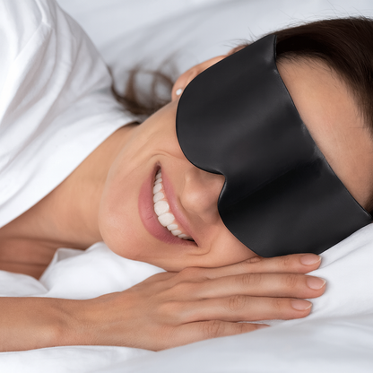 Ultra-Soft Sleep Mask for Comfort, Light-Blocking & Rest