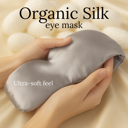 Ultra-Soft Sleep Mask for Comfort, Light-Blocking & Rest