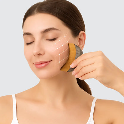 Lymphatic Contour Face Brush for Jawline Sculpting & Skin Revitalization
